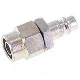 Image en vedette de la collection - DN 7.2 Euro Air Coupling Plugs With Union Nut Streamline