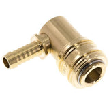 Image en vedette de la collection - DN 7.2 Euro Air Coupling Sockets With Angle Hose Pillar
