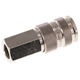 Image en vedette de la collection - DN 7.2 Air Coupling Sockets Female Threads, Ball Lock And Plastic Sleeve