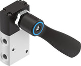 Image en vedette de la collection - Festo Vannes Pneumatiques À Levier Manuel 3/2 Voies Métrique VHEF