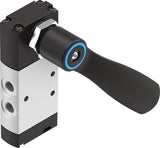 Image en vedette de la collection - Festo Vannes Pneumatiques À Levier Manuel 5/3 Voies Métrique VHEF