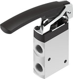 Image en vedette de la collection - Festo Vannes Pneumatiques À Levier À Doigt 3/2 Voies Métrique VHEF