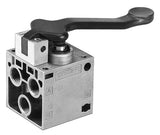 Image en vedette de la collection - Festo Vannes Pneumatiques 5/2 Voies À Levier À Doigt G1/4 F & H & TH