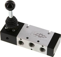 Vannes Pneumatiques À Levier Manuel 5/3 Voies