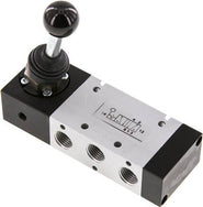 Vannes Pneumatiques À Levier Manuel 5/2 Voies