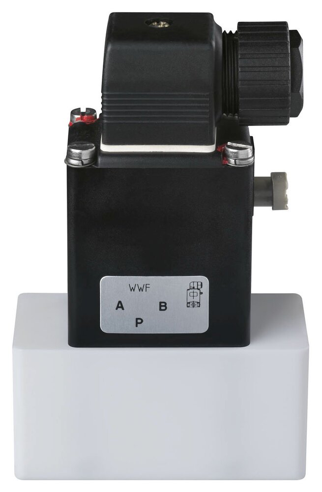 Solenoid Valve G3/8'' NC Plastic FKM -1bar/0-15psi 24VDC 0121 230129