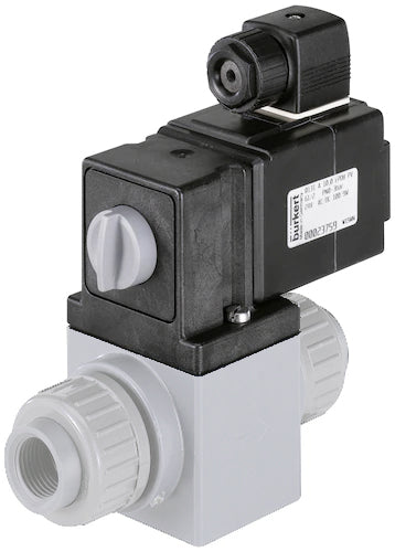 Solenoid Valve 20mm Welded Sleeves NC Plastic EPDM 0-1bar/15psi 230VAC Vacuum 0131 197985