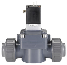 Solenoid Valve 50mm Glued Sleeves NC Plastic EPDM 0.5-6bar/7-87psi 24VDC 142 253451