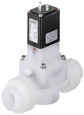 Électrovanne 20mm Manchon Soudé NC Plastique FKM 0.5-6bar/7-87psi 24VDC 142 88662