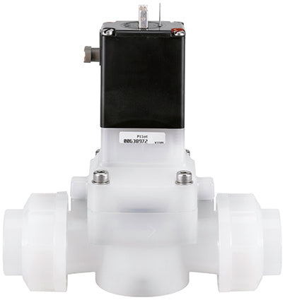 Électrovanne 20mm Manchons Soudés NC Plastique EPDM 0.5-6bar/7-87psi 24VDC 142 88650