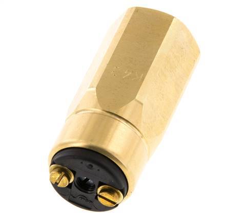 -0.95 à -0.2bar Interrupteur à vide en laiton NC G1/8'' 42VAC/DC Terminal à vis