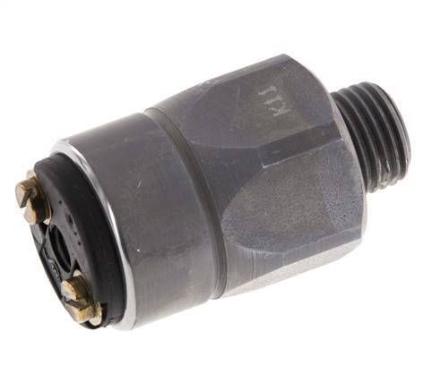 1 à 10bar Pressostat en acier NC G1/4'' 42VAC/DC Terminal à vis