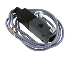 Pressostat aluminium SPDT 1 à 6bar G1/4'' 250VAC/DC Câble 3 fils 2m