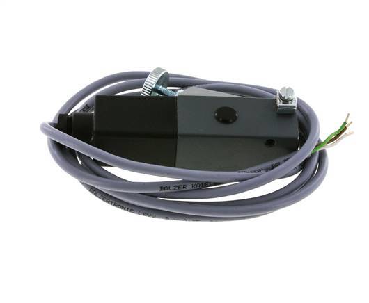 Pressostat aluminium SPDT 5 à 50bar G1/4'' 250VAC/DC Câble 3 fils 2m
