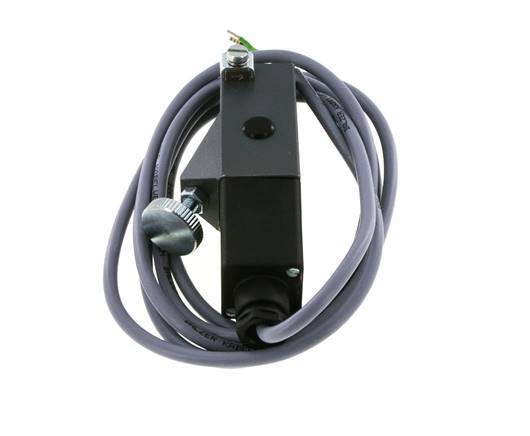 Pressostat aluminium SPDT 5 à 50bar G1/4'' 250VAC/DC Câble 3 fils 2m