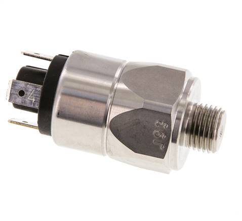 Pressostat SPDT en acier inoxydable 1 à 10bar Connecteur plat G1/4'' 250VAC