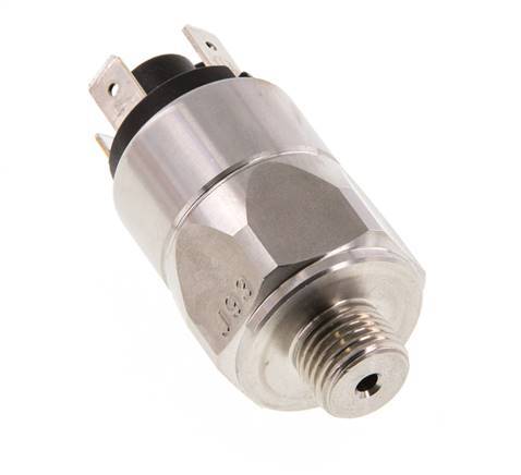 Pressostat SPDT en acier inoxydable 1 à 10bar Connecteur plat G1/4'' 250VAC