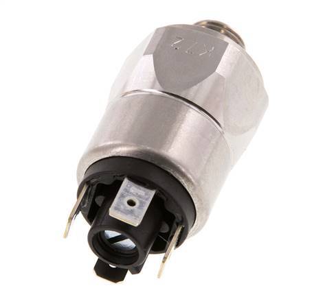 Pressostat SPDT 10 à 100bar en acier inoxydable G1/4'' 250VAC Connecteur plat EPDM