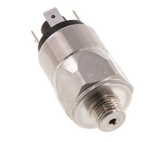 Pressostat SPDT 10 à 100bar en acier inoxydable G1/4'' 250VAC Connecteur plat EPDM