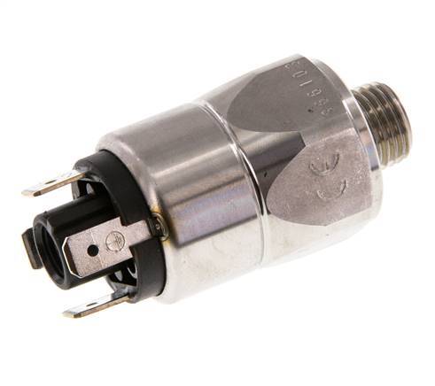Pressostat SPDT en acier inoxydable 10 à 100bar Connecteur plat G1/4'' 250VAC