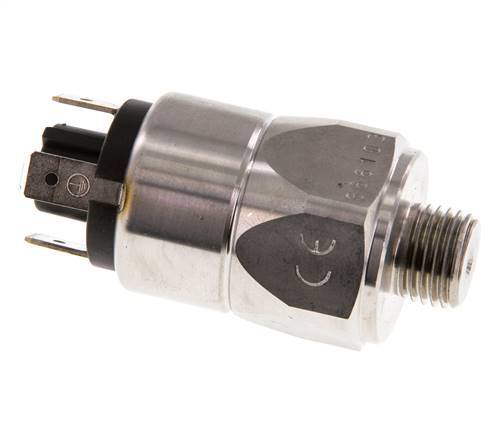 Pressostat SPDT en acier inoxydable 10 à 100bar Connecteur plat G1/4'' 250VAC