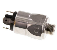 Pressostat SPDT en acier inoxydable 10 à 100bar Connecteur plat G1/4'' 250VAC