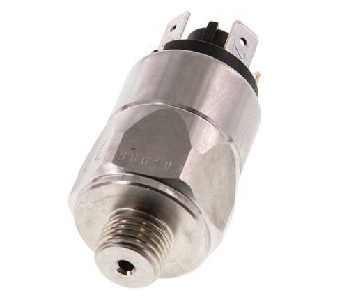 Pressostat SPDT en acier inoxydable 10 à 100bar Connecteur plat G1/4'' 250VAC