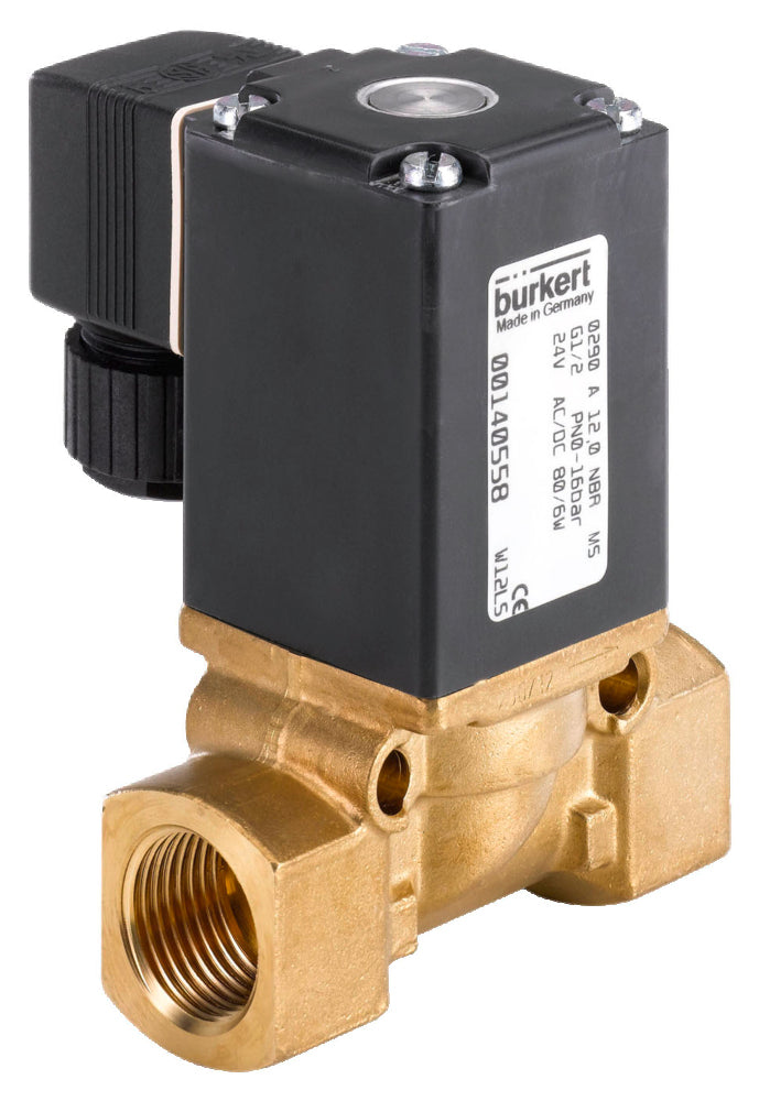 Electrovanne à vide 42VAC en laiton G1'' Burkert 0290 131930
