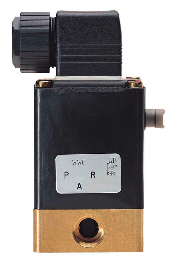 Solenoid Valve 3/2 NO NPT 1/4'' Brass NBR 0-16bar/232psi 24VDC 0330 164007