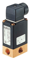 Electrovanne 3/2 G1/4'' en laiton 48VAC Burkert 0330 295915