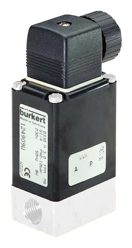 Solenoid Valve G1/4'' NC Plastic FFKM -1-2bar/-15-29psi 24VDC 0330 247491
