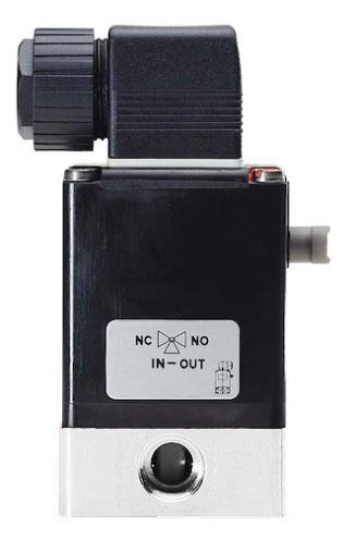 Solenoid Valve 3/2 NC G1/4'' Plastic FKM 0-4bar/58psi 24VDC 0330 179191