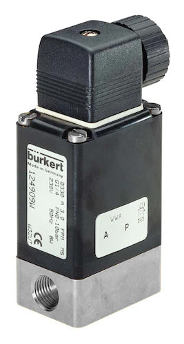 Électrovanne ATEX NO 24VUC en acier inoxydable G1/2/2" 4