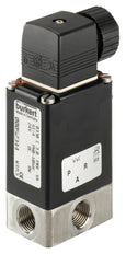 Solenoid Valve 3/2 Universal G1/4'' Stainless Steel FKM 0-12bar/174psi 24VDC 0330 136535