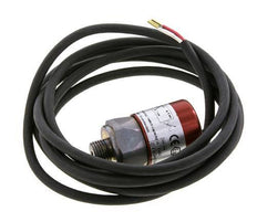 Pressostat acier SPDT 50 à 150bar G1/4'' 250VAC 3 fils Câble 2m