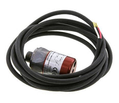 Pressostat acier SPDT 50 à 150bar G1/4'' 250VAC 3 fils Câble 2m