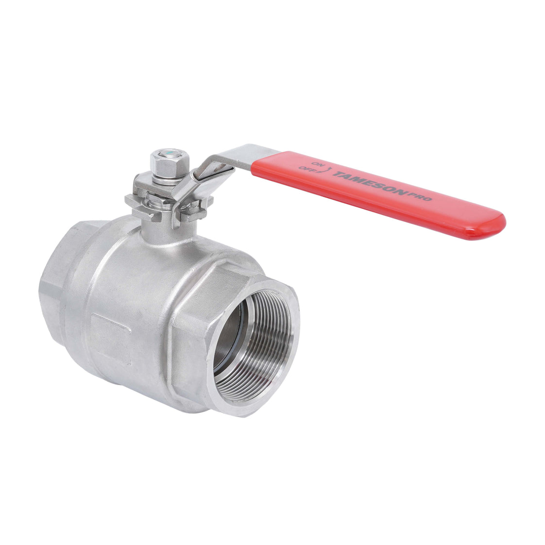 Rp 3'' F/F Vanne à bille 2 voies 2 pièces en acier inoxydable 69 bar RTFE - TamesonPRO 1111-300