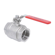 Rp 1-1/2'' F/F Vanne à bille 2 voies 2 pièces en acier inoxydable 69 bar RTFE - TamesonPRO 1111-112