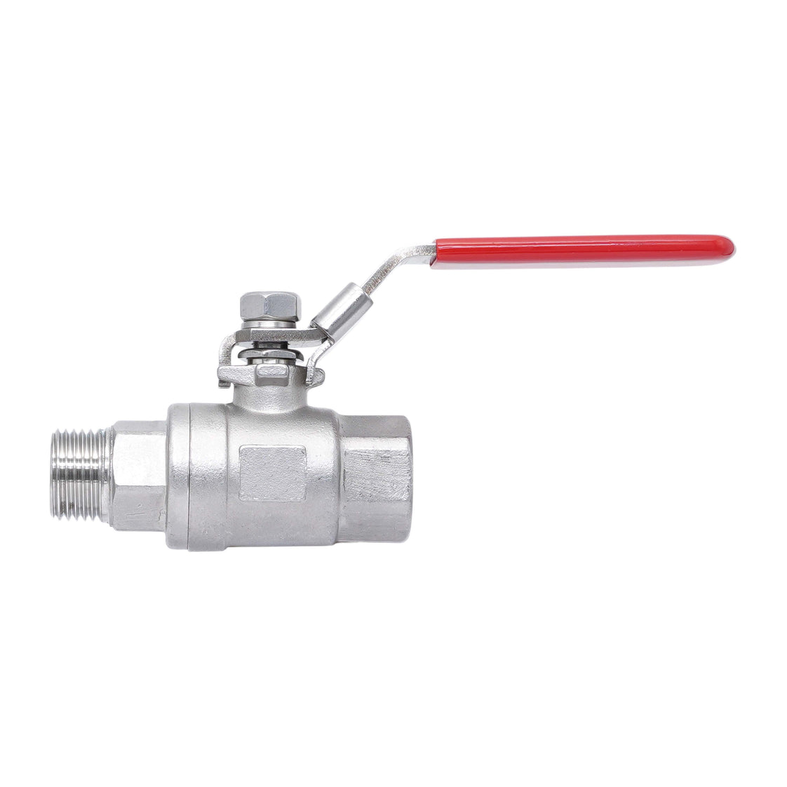 R/Rp 1-1/4'' Vanne à bille 2 voies 2 pièces en acier inoxydable 69 bar RTFE - TamesonPRO 1112-114