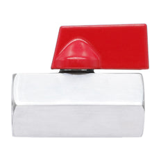 G 1/8'' F/F Vanne À Bille Mini En Acier Inoxydable 69 Bar PTFE - TamesonPRO 1113-018-F