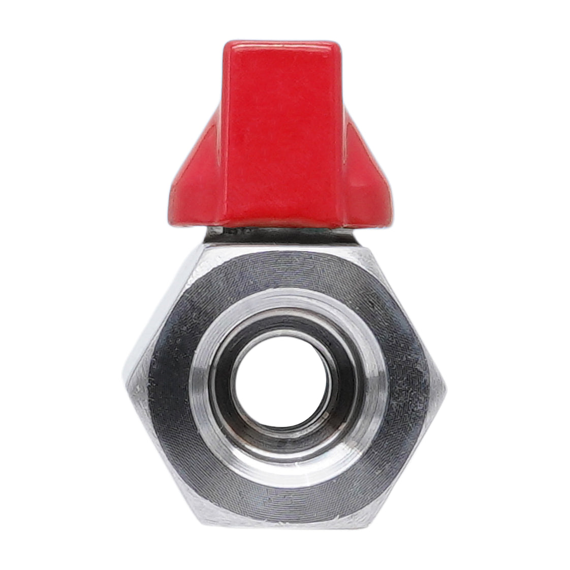 G 1/2'' F/F Vanne À Bille Mini En Acier Inoxydable 69 Bar PTFE - TamesonPRO 1113-012-F