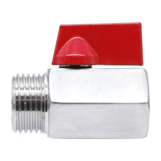 G 1/4'' M/F Vanne À Bille Miniature En Acier Inoxydable 69 Bar PTFE - TamesonPRO 1113-014-MF