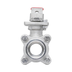 Rp 4'' Vanne à bille 2 voies 3 pièces en acier inoxydable 69 bar RTFE ISO-Top F10/F12 - TamesonPRO 1121-400