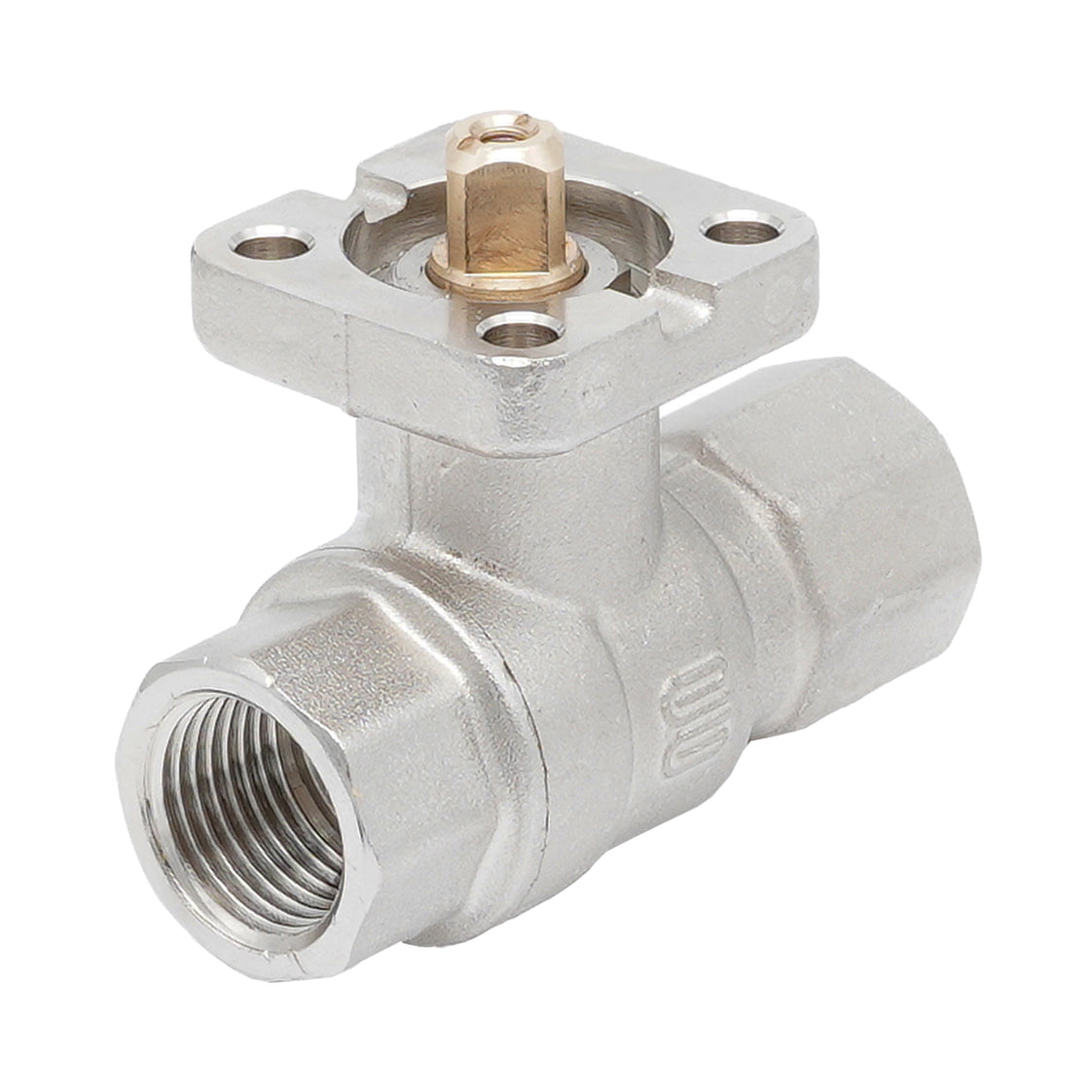 Vanne à bille 2 voies en laiton Rp 3/4" ISO-Top F03 PN40