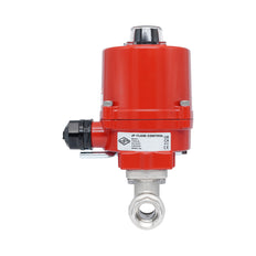 Vanne à bille électrique 2 voies en laiton Rp 3/8" 24 V AC/DC