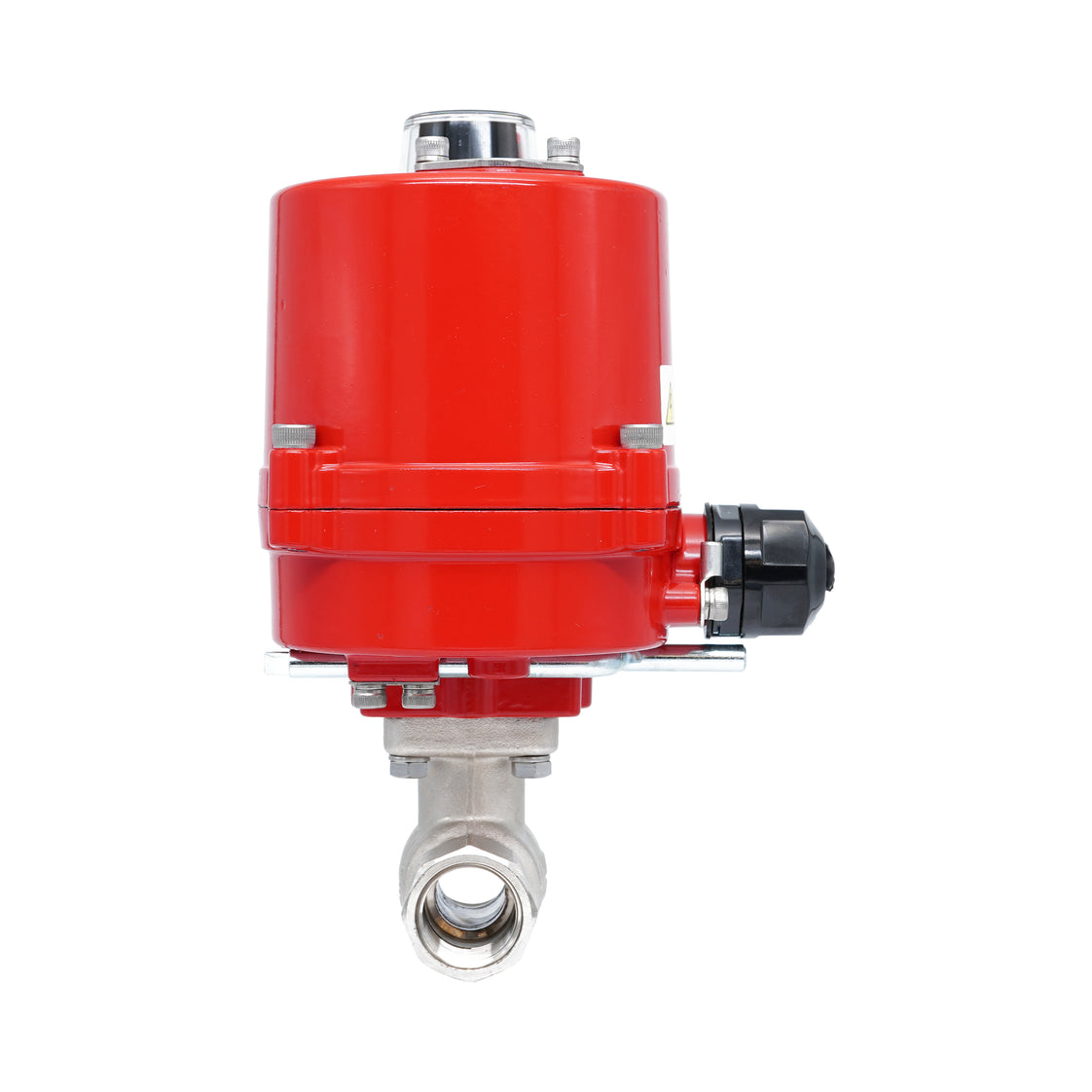 Vanne à bille électrique 2 voies en laiton Rp 1/4" 12 V AC/DC