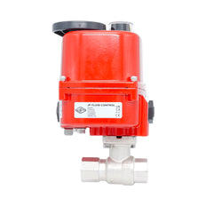 Vanne à bille électrique modulante 2 voies en laiton Rp 1/4" 24 V AC/DC