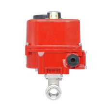 Vanne à bille électrique modulante 2 voies en laiton Rp 1/4" 24 V AC/DC