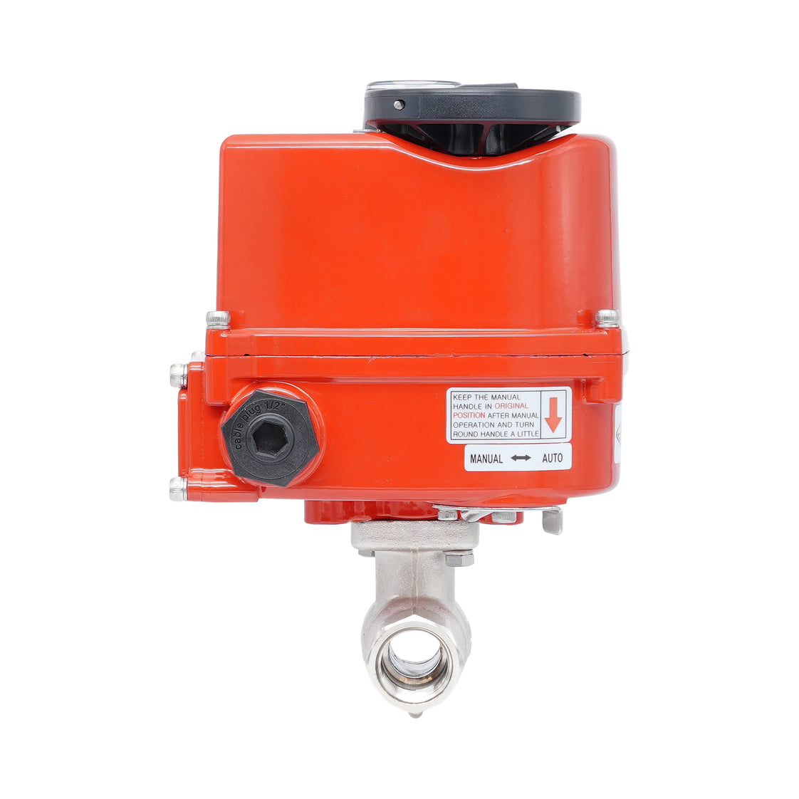 Vanne à bille électrique modulante 2 voies en laiton Rp 3/4" 24 V AC/DC