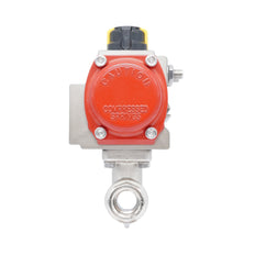 Vanne à bille pneumatique 2 voies en laiton Rp 3/4" - à fermeture par ressort